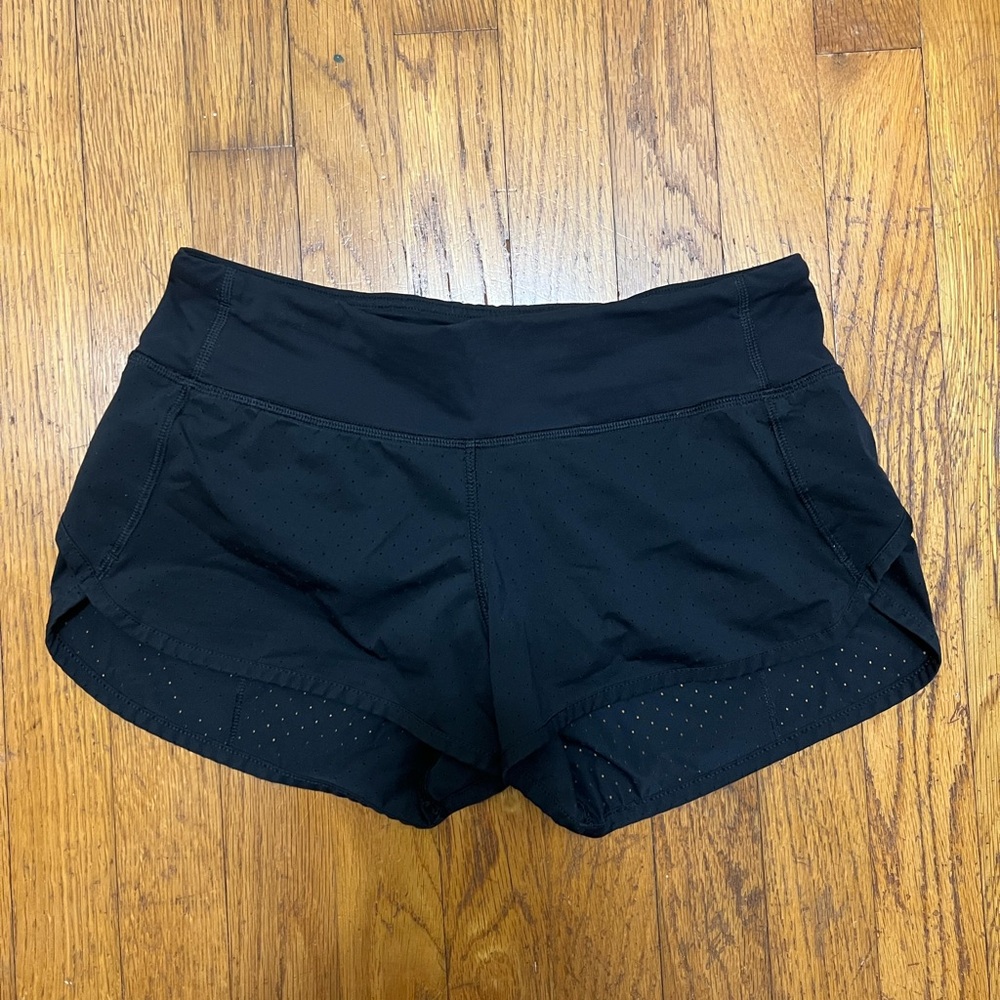 EUC Lululemon Speed Up Shorts